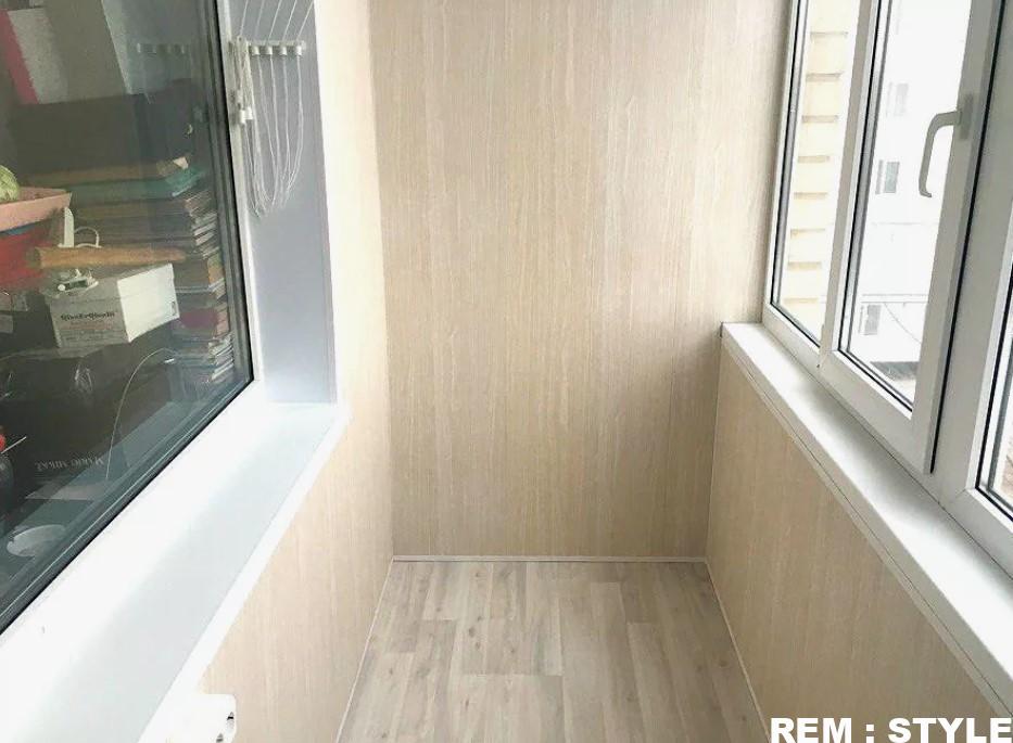 Балкон отделка пластиком