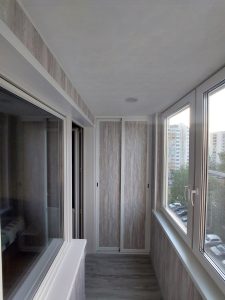 Встроенный шкаф с раздвижными дверцами. Москва, Ясный проезд