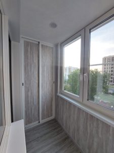 Встроенный шкаф с раздвижными дверцами. Москва, Ясный проезд